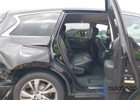 2013 Infiniti Jx35 z USA, uszkodzony, nr VIN 5N1AL0MM7DC323616